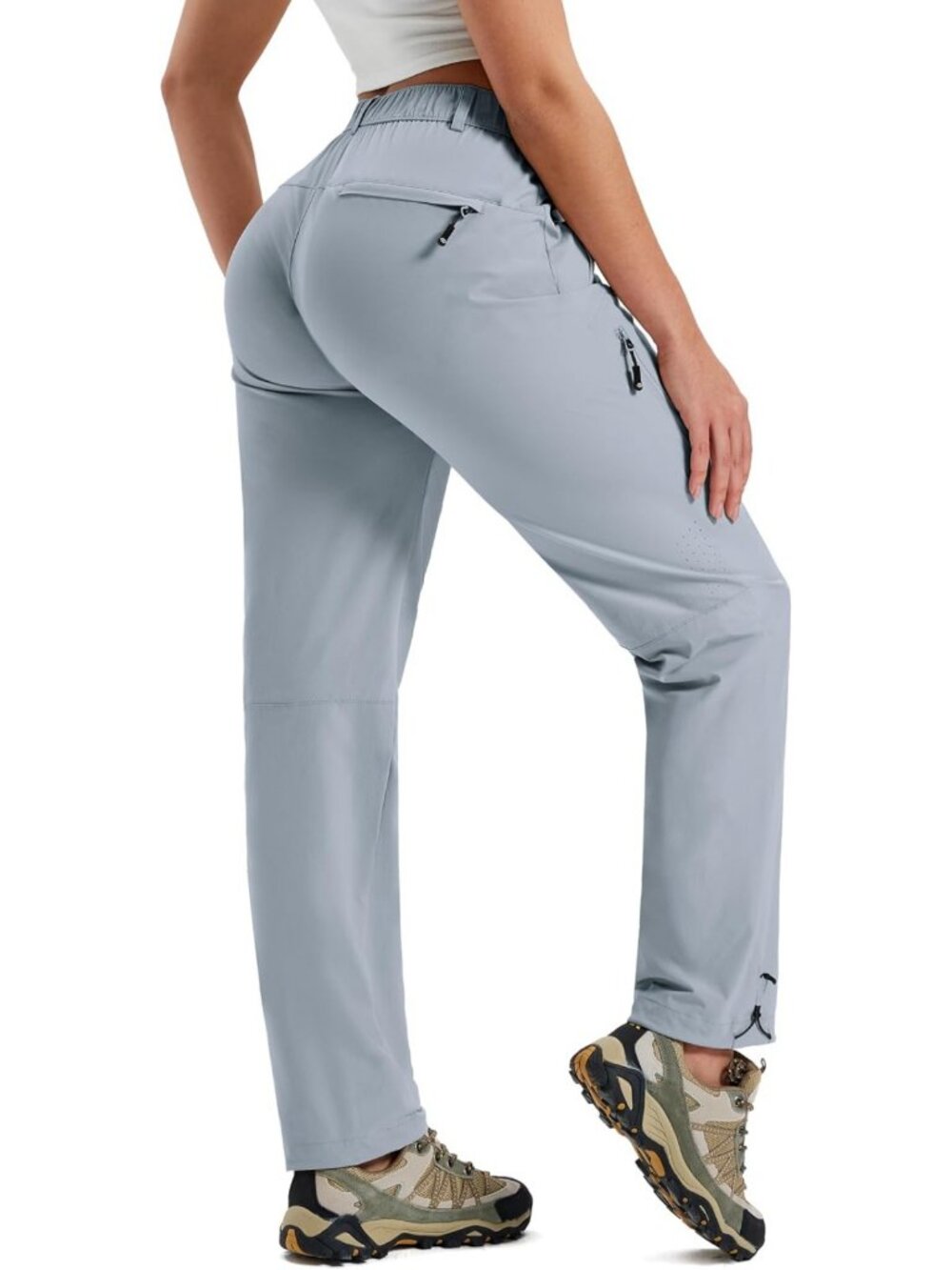 Lightweight Women's Hiking Cargo Pants, UPF50, Quick Dry, 5 Pockets, Outdoor